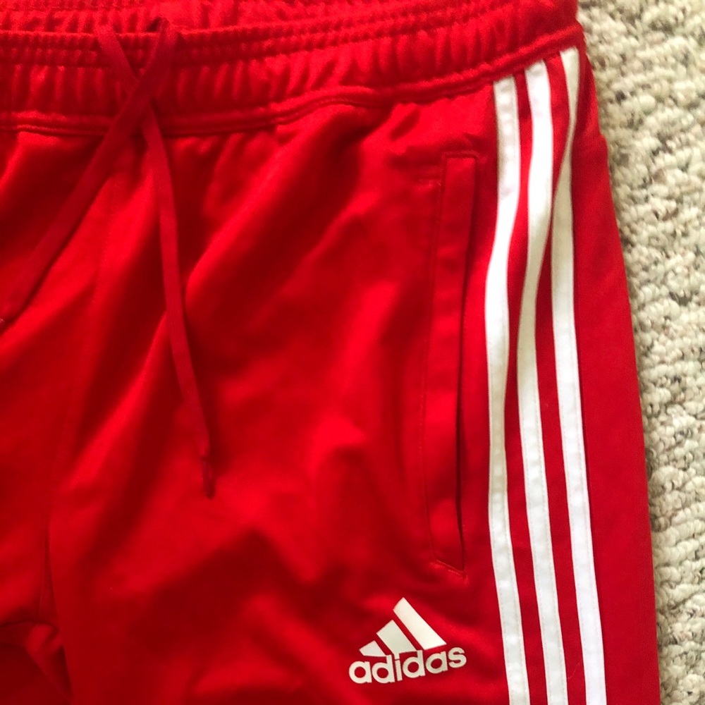 adidas red pants